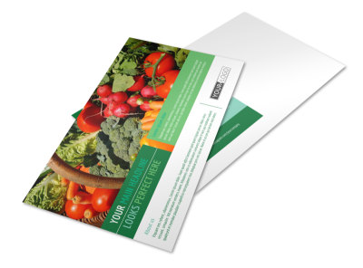 Healthy Diet Specialists Postcard Template preview