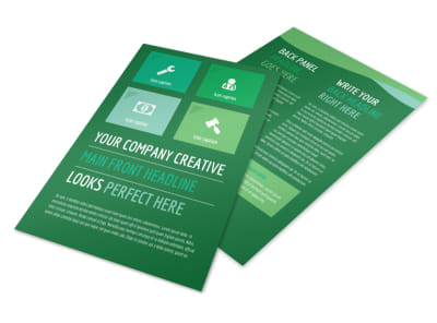 Healthy Diet Specialists Flyer Template preview