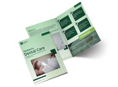Pediatric Dental Care Brochure
