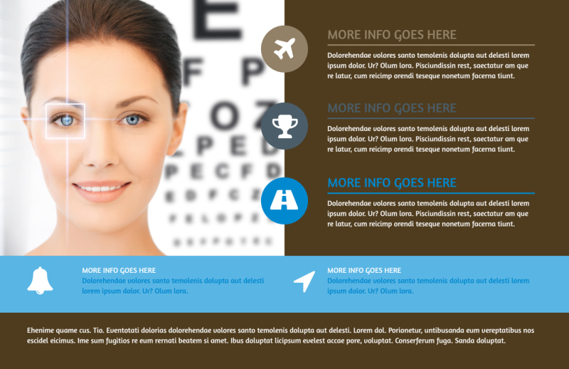 Vision Center Eye Doctor Postcard Template
