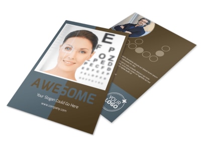 Vision Center Eye Doctor Flyer Template preview