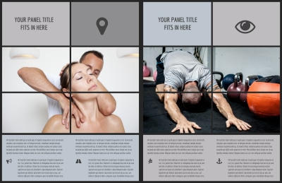 Physical Therapy & Rehab Brochure Template Preview 2