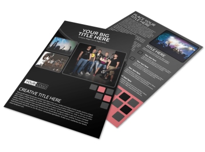 Music Band Flyer Template preview