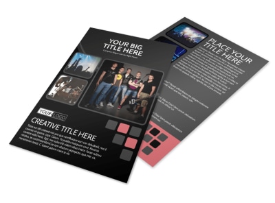 Music Band Flyer Template preview