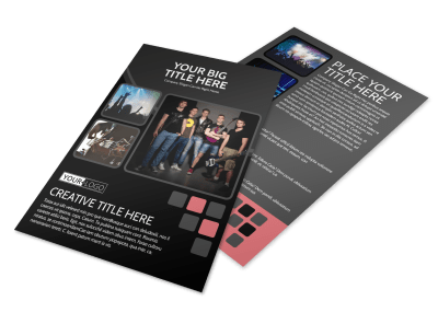 Band Flyers Template Preview