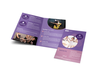 Dance Brochures Template Preview