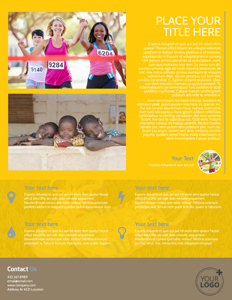 Charity Event Flyer Template