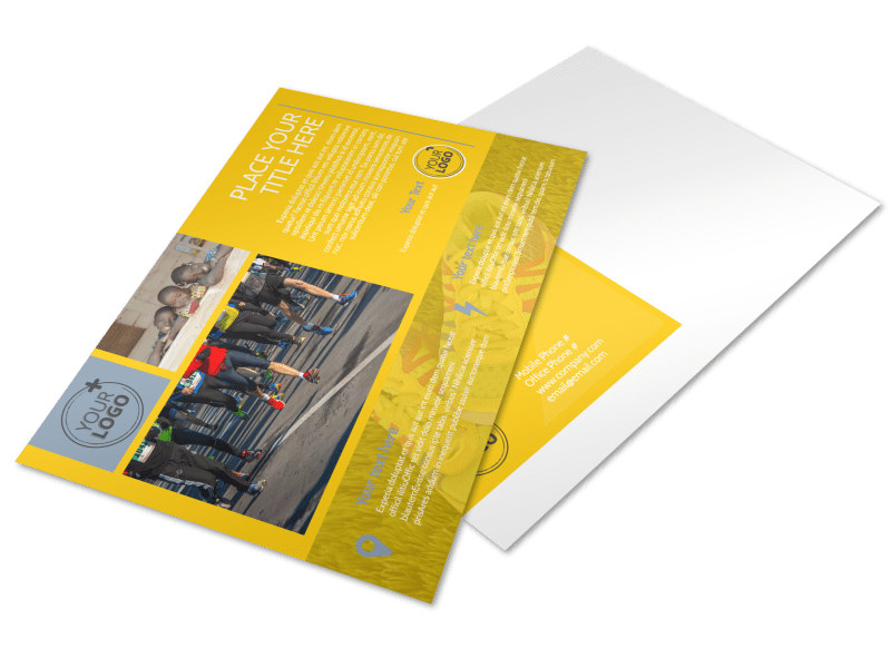 event postcard