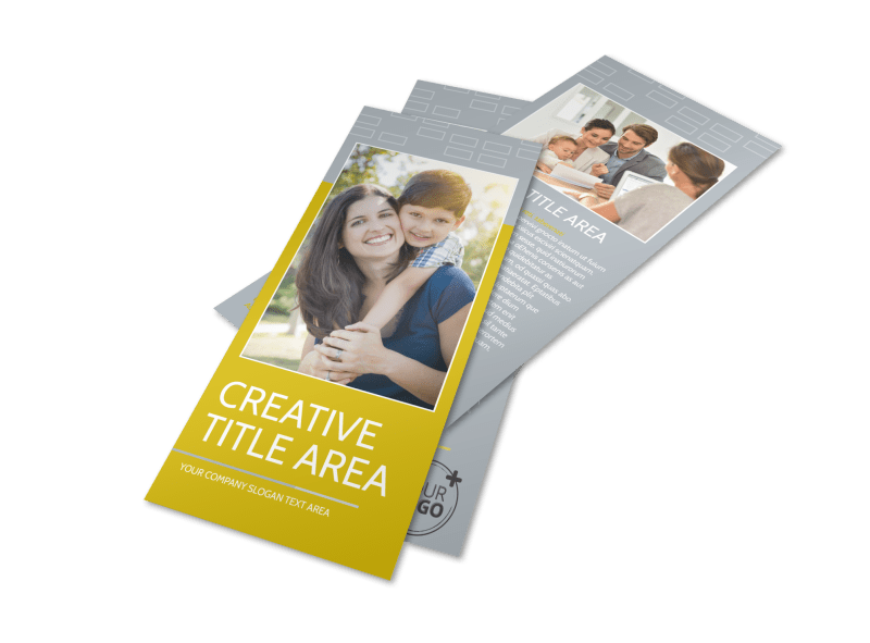 Adoption & Family Services Flyer Template Preview 1