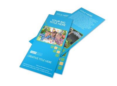Child Party Service Flyer Template preview