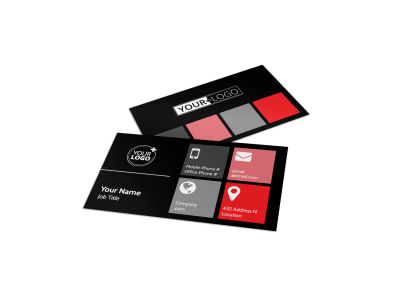 Popular Night Club Business Card Template preview