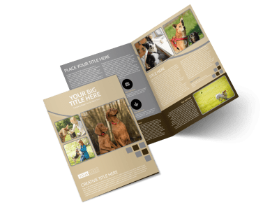 Pet Sitting Brochures Template Preview
