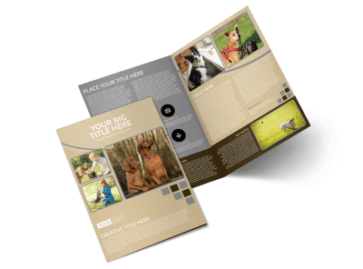 Pet Sitting Brochures Template Preview