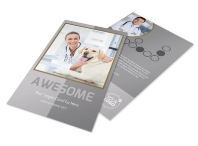 Local Veterinary Clinic Flyer Template preview