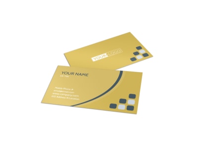 Infant Photography Business Card Template preview