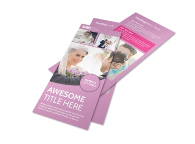 Wedding & Portrait Photography Flyer Template preview