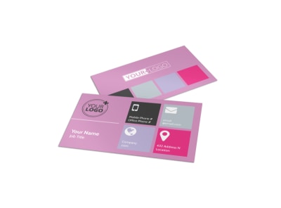 Wedding & Portrait Photography Business Card Template preview