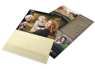 Playful Moments Photography Flyer Template preview