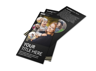 Playful Moments Photography Flyer Template preview