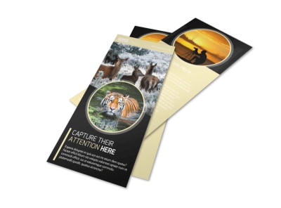 Wildlife Photography Flyer Template preview