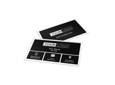 Wildlife Photography Business Card Template preview