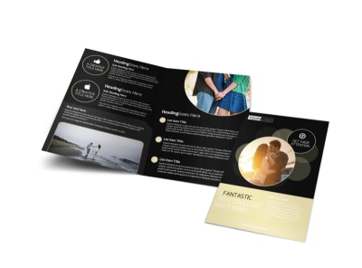Couple Photography Bi-Fold Brochure Template preview