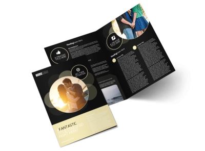 Couple Photography Bi-Fold Brochure Template preview