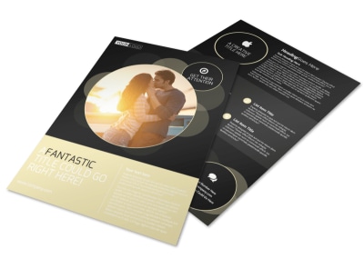Couple Photography Flyer Template preview