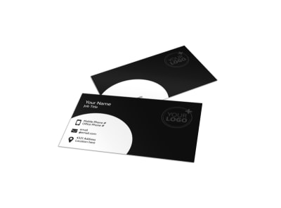 Couple Photography Business Card Template preview