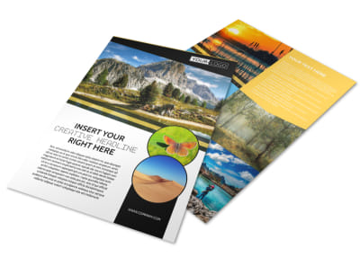 Nature Photography Flyer Template preview