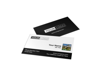 Nature Photography Business Card Template preview