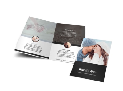 Engagement Photography Bi-Fold Brochure Template preview