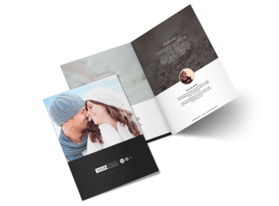 Engagement Photography Bi-Fold Brochure Template preview