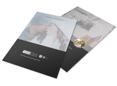 Engagement Photography Flyer Template preview