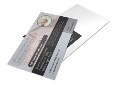 Engagement Photography Postcard Template preview