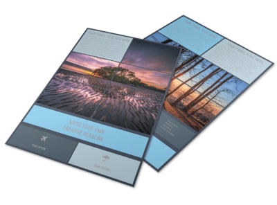 Beautiful Landscape Photography Flyer Template preview