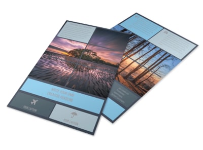 Beautiful Landscape Photography Flyer Template preview