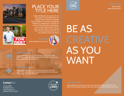 Rental Property Management Brochure Template Preview 1