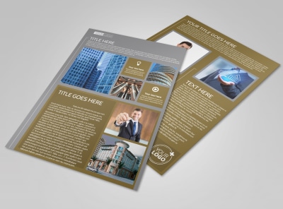 Commercial Property Management Flyer Template preview
