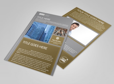 Commercial Property Management Flyer Template preview