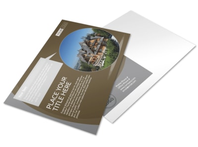 Premier Real Estate Postcard Template preview