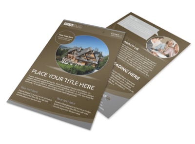 Premier Real Estate Flyer Template preview