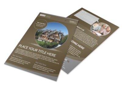 Premier Real Estate Flyer Template preview