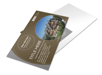 Premier Real Estate Postcard Template preview