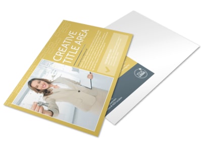 Real Estate Team Postcard Template preview