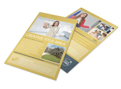 Real Estate Team Flyer Template preview