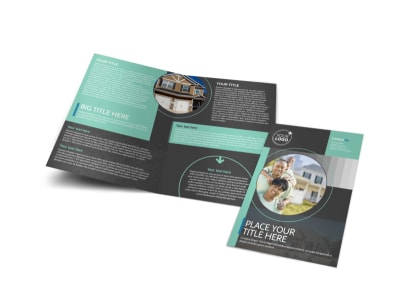 Licensed Real Estate Agents Bi-Fold Brochure Template preview