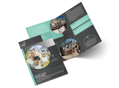 Licensed Real Estate Agents Bi-Fold Brochure Template preview