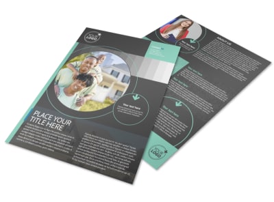 Licensed Real Estate Agents Flyer Template preview