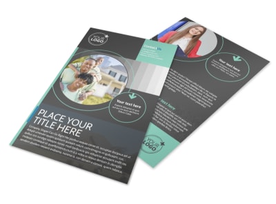 Licensed Real Estate Agents Flyer Template preview
